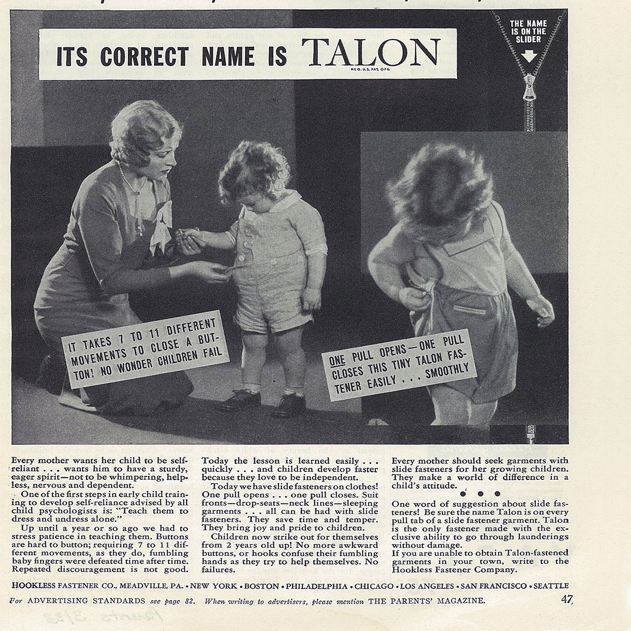 A Brief History of the Talon Zipper Company - Hagen History Center